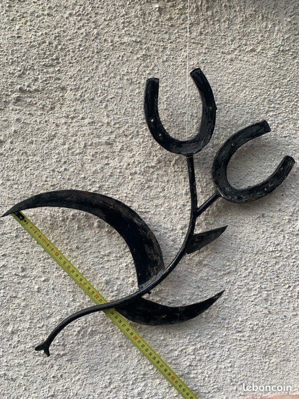 Fleur en fer forgé (image 13)