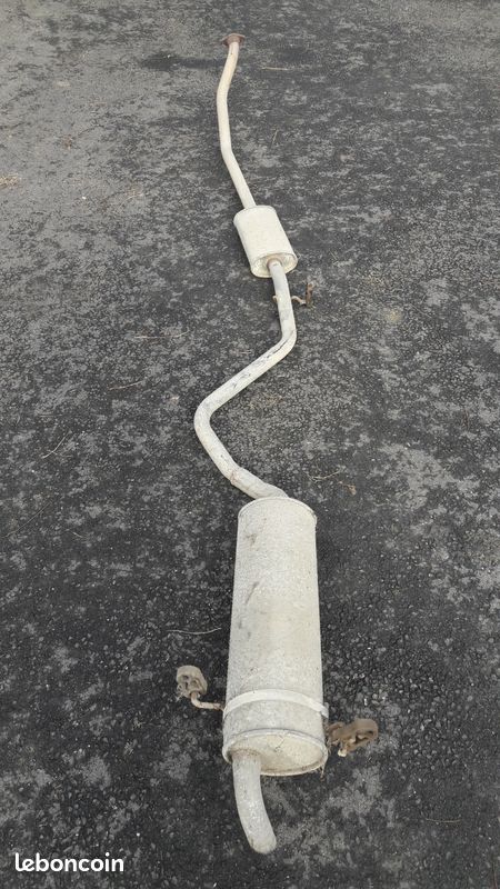 Ligne Echappement Complète Peugeot 306 1.9D Moteur XUD (image 1)