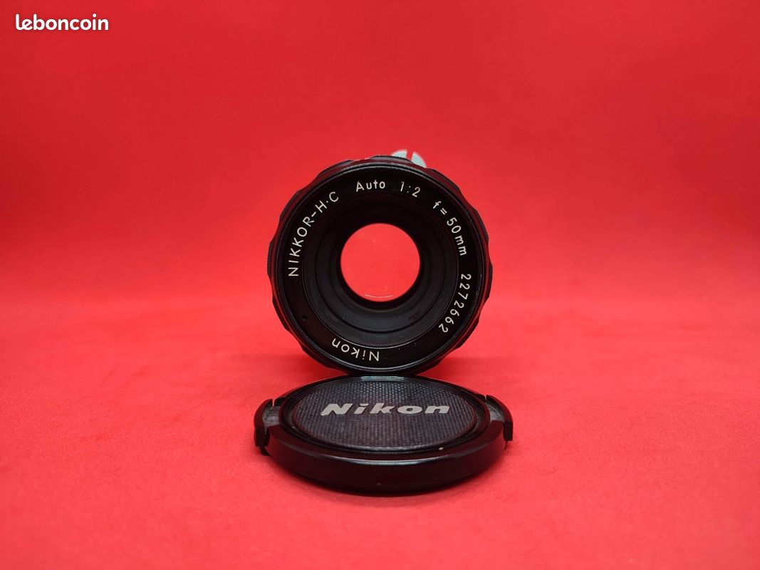 Appareil Photo Télémétrique Nikon S2 + Objectif HC 5cm - Argent, Presque Neuf, Optique Parfaite