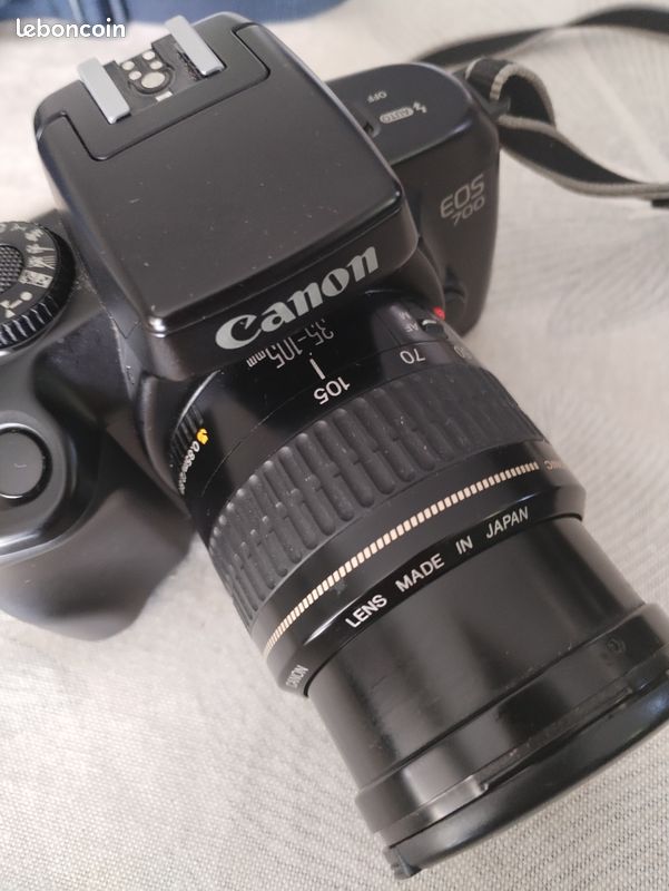 Appareil photo argentique Canon EOS 700 28-80mm f3.5-5.6 II Noir Reconditionné - Appareil photo argentique | fnac Belgique