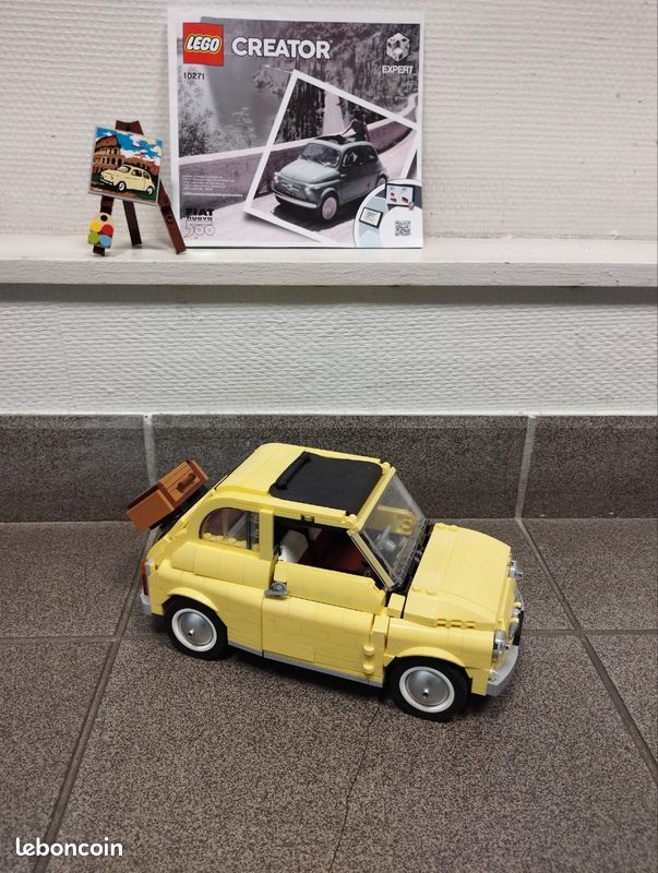 Lego Set Lego 77942 Fiat 500 Lego Creator Fiat 500 Blue Set 77942