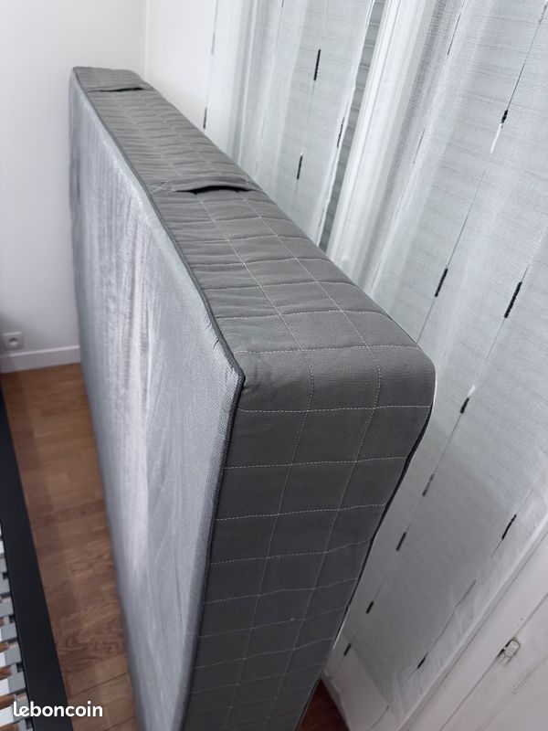 Ensemble cadre de lit MALM + matelas VESTERÖY (140x200 cm) (image 13)