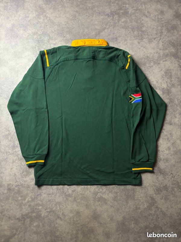 adidas Originals - Archive - Maillot de rugby - Vert et blanc cassé adidas Originals - Archive - Maillot de rugby - Vert et blanc cassé