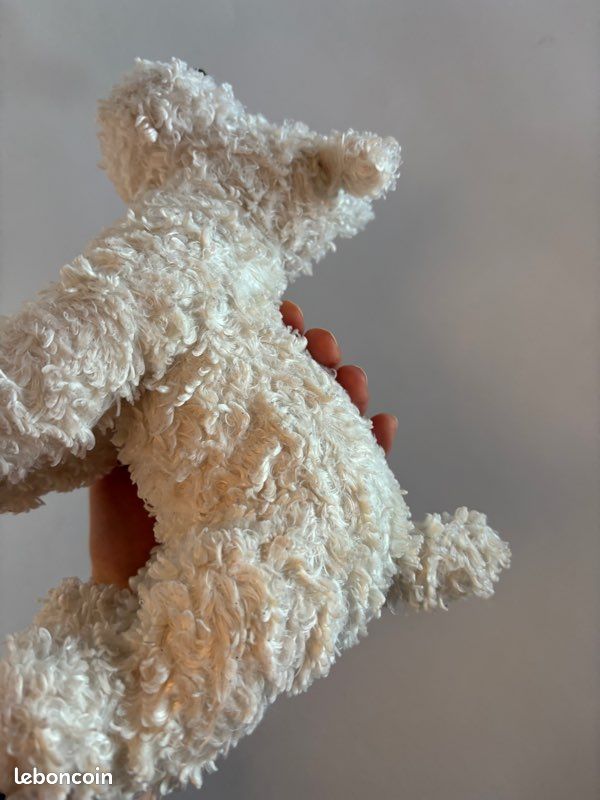Peluche Milou vintage (image 7)