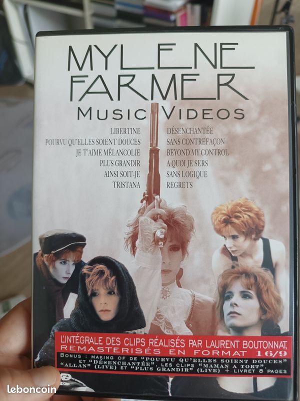 DVD Mylène Farmer Vidéos Clips 80's (image 1)