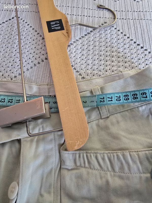Pantalon beige clair (image 8)
