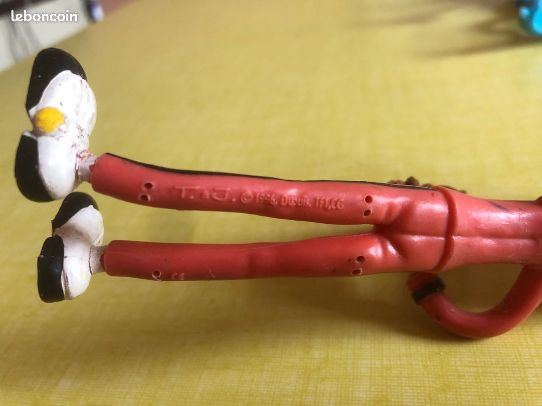 Figurine Pixi Spirou Articulée En Plomb 1993 Boîte D'origine