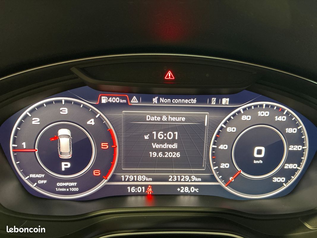 AUDI A4 Allroad 2.0 TDI 163ch 163 DESIGN LUXE - LED - Virtual cockpit - Caméra de recul - Bluetooth - Très bon état (image 11)