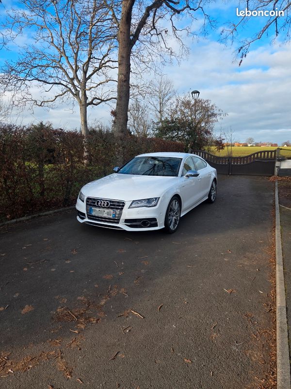 Audi S7 Sportback 4.0 TFSI V8 Quattro – 2013 – Blanche (image 1)
