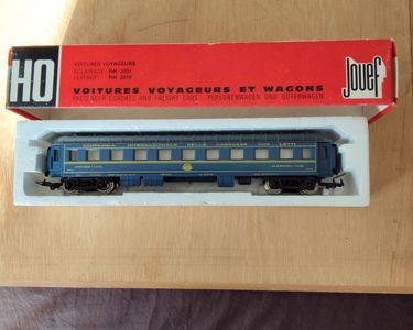 Lot De 4 Wagons HO Jouef - Voitures-lits CIWL Type Orient-Express (réf. 5620, 5610…)