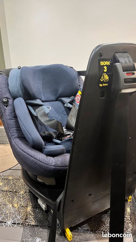 Siège auto Bébé Confort AxissFix Plus, pivotant 360°, isofix (image 3)