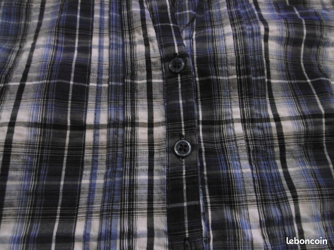 Tunique Bleue Femme Cache Cache - Taille L (Taille 3) - Occasion Très Bon état - Polyester