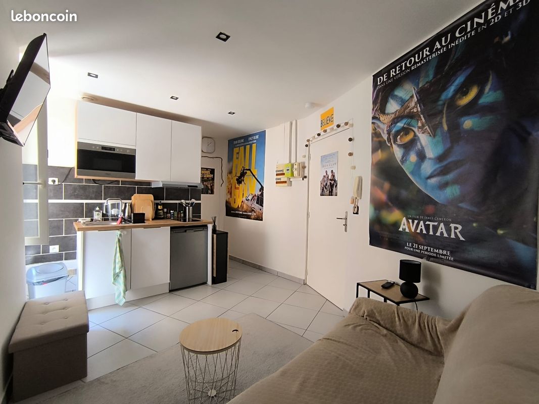 Appartement 2 pièce(s) 22 m²à louer Aubagne