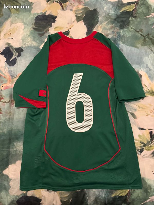 Maillot Maroc Rugby League Vintage, N°10, Porté, Kukri Taille XXL