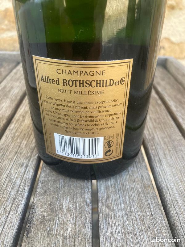 Champagne Alfred de Rothschild 2009 grande réserve (image 4)