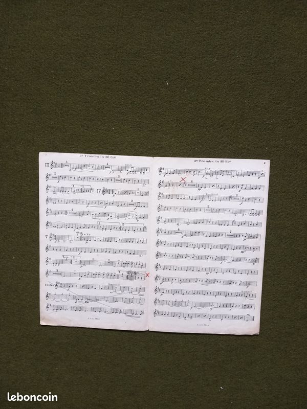 Partition musique ancienne 'La Vie d'Artiste' (image 2)
