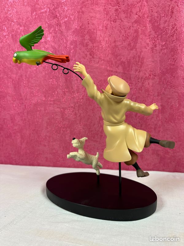 Sculpture Tintin Et Milou 'Partent En Voyage' - Moulinsart, Coffret Numéroté