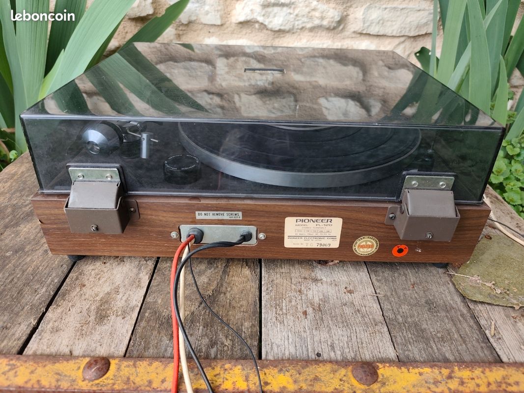 Platine Vinyle Pioneer PL-12D-II - Vintage - état Fonctionnel