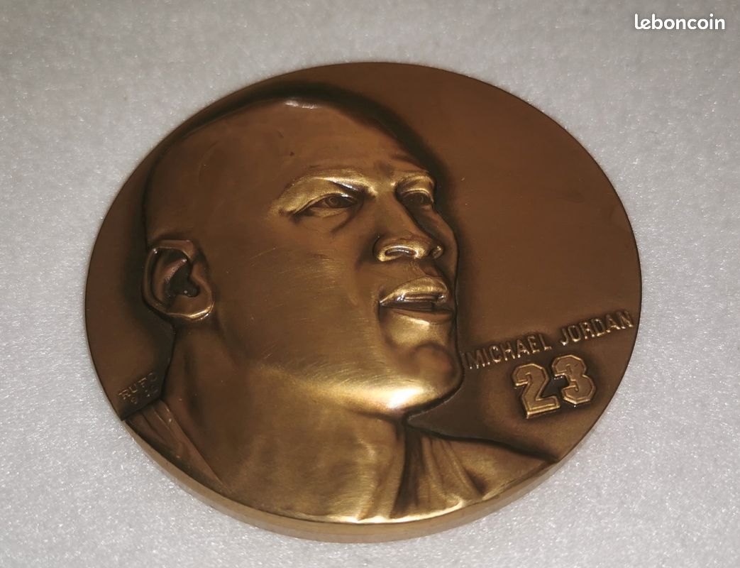 🏀 Médaille commémorative Michael Jordan Chicago Bulls 1996 🏀 (image 6)