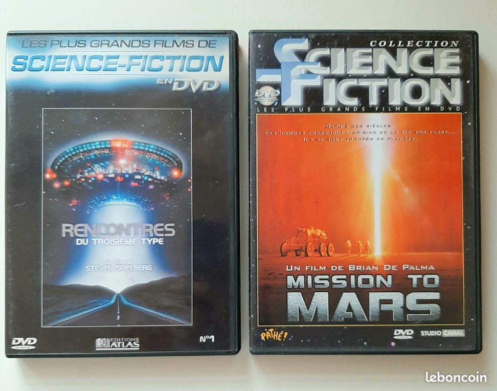 DVD La rencontre du 3eme type + Mission to Mars (image 1)