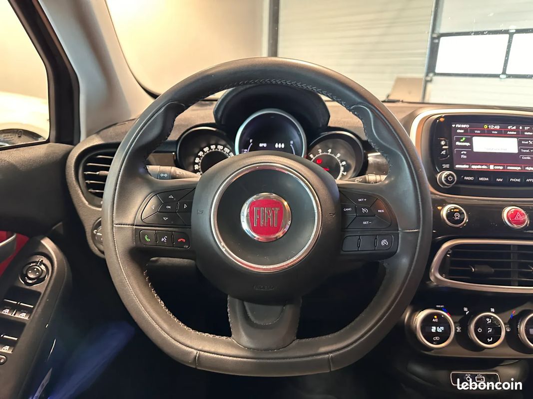 FIAT 500X 1.4 140ch POPSTAR - 2016 - 129 000 km - DISTRI OK - SUIVI COMPLET - 1ÈRE MAIN (image 12)