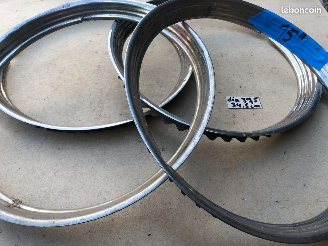 Enjoliveurs dia ext 39,5 cm cerclages caches de roue ancienne collection ancêtre (image 2)