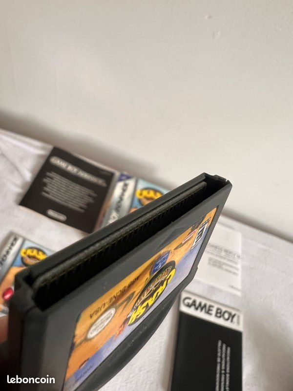 Crash Nitro Kart – Nintendo Game Boy Advance – boîte + notices (image 4)