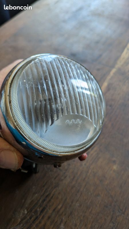 Phare Vélo Vintage Entretube Vila Code – Modèle Ancien Pour Motobecane, Terrot – France
