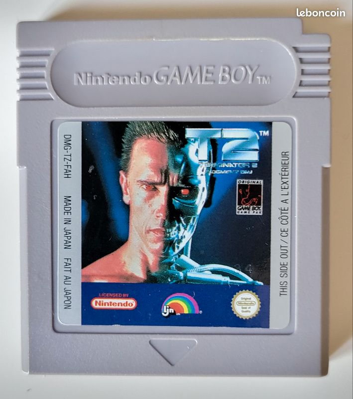 Terminator 2 T2 FAH Jeu Gameboy (image 1)