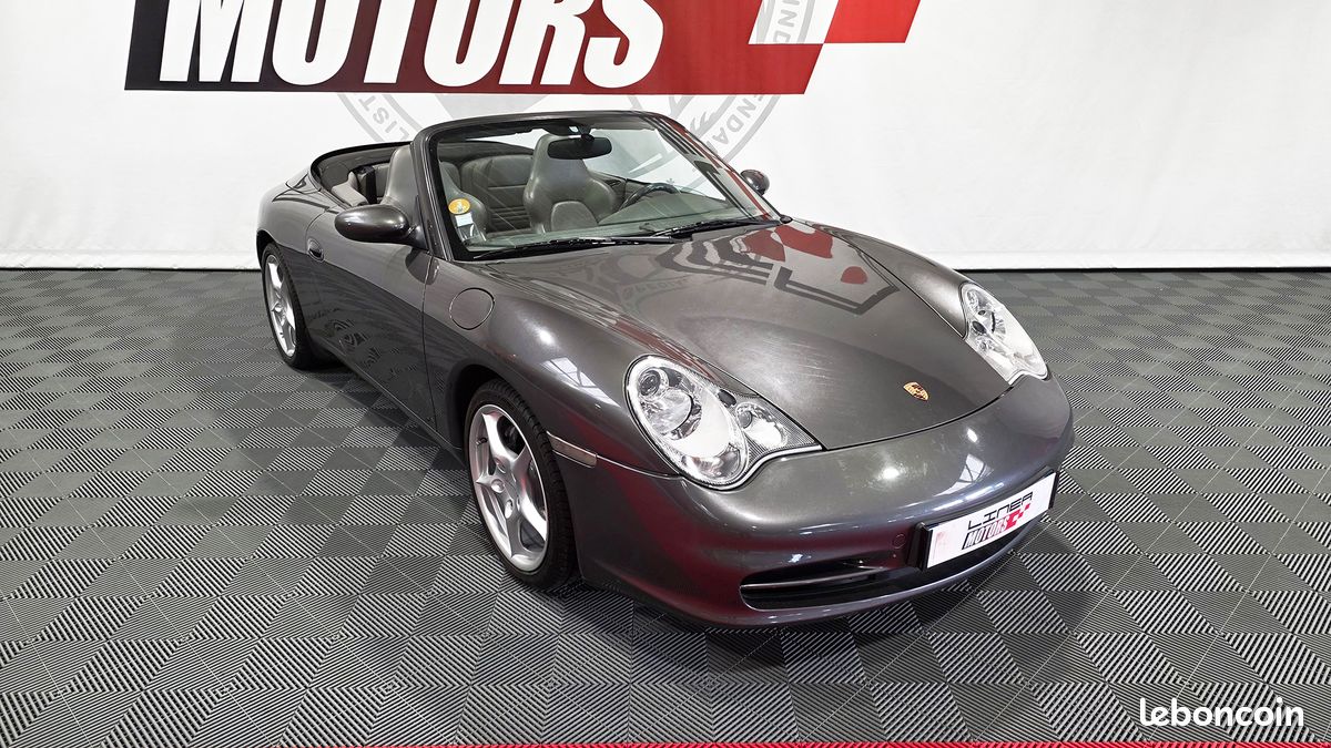 PORSCHE 911 996 - CARRERA 4 - CABRIOLET - 3.6 - 320 ch - BM6 - NOMBREUSES OPTIONS (image 1)