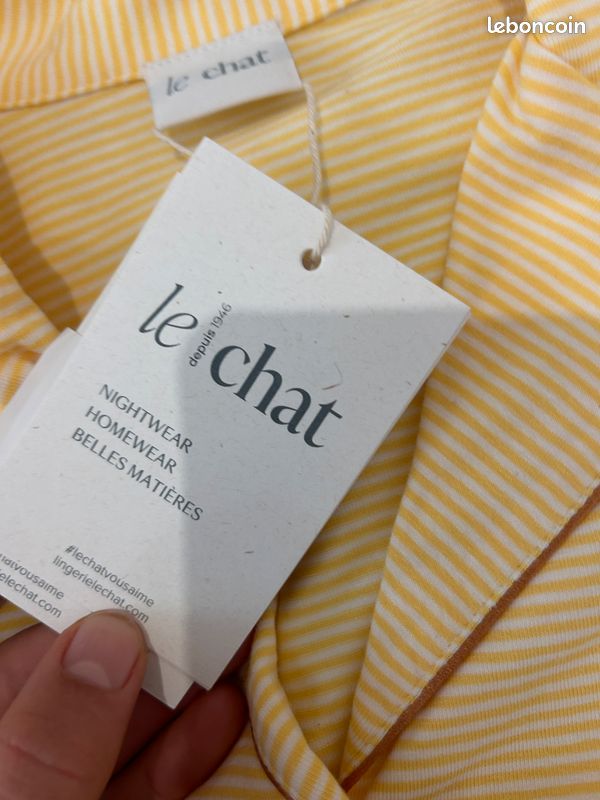 Lot lingerie de nuit haut de gamme Le Chat / Eminence – T38/40 – Neuf avec étiquette (image 8)