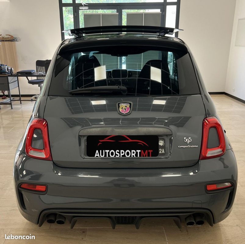 Abarth Fiat 595 Competizione 180cv BVM5 / Ligne Monza / Sièges Sabelt / En Stock / Suivi complet / Rien à prévoir / Pas de Malus / Immat France (image 4)