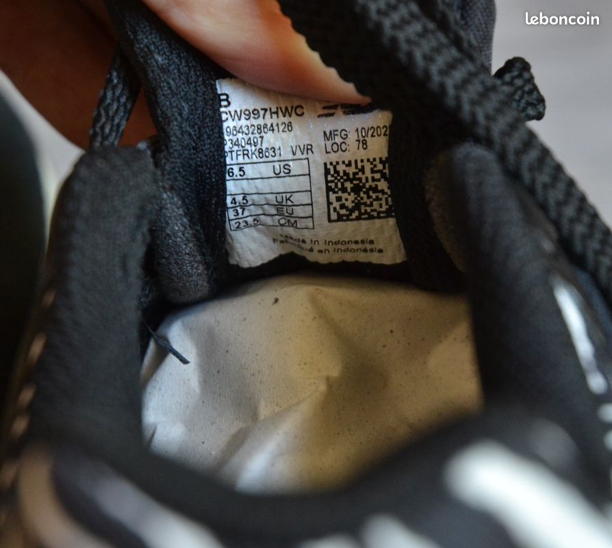 New Balance 997 femme noire blanche taille 37 [Neuves] (image 11)