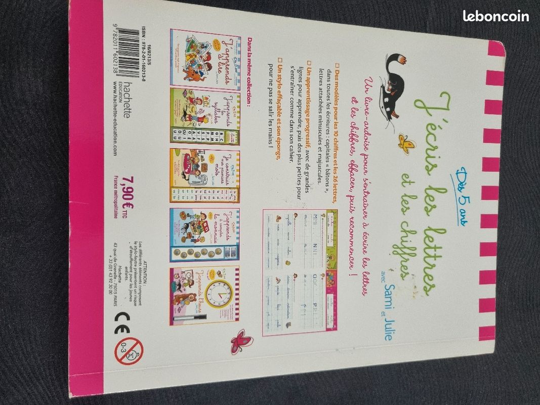 Livre "J'ecris les lettres et les chiffres" (image 2)