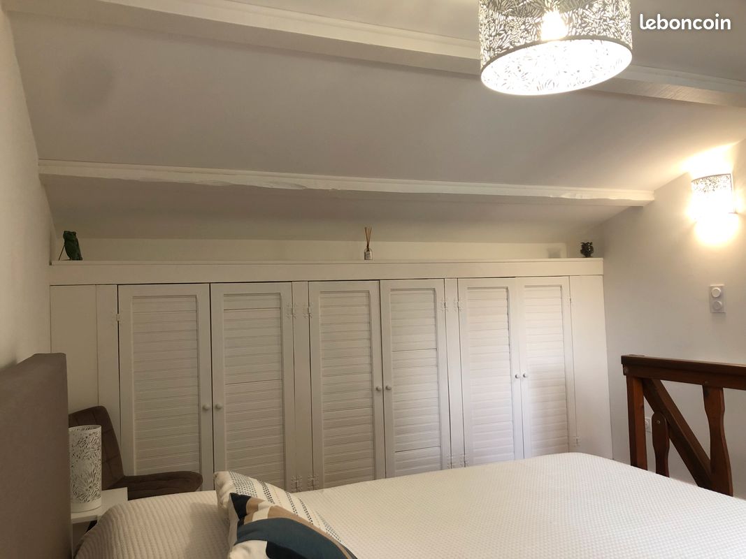 Gite 5 pers rénové, 1 chambre + 1 chambre en duplex, avec grande piscine partagée avec 2nd gîte et jardin en Provence (image 17)