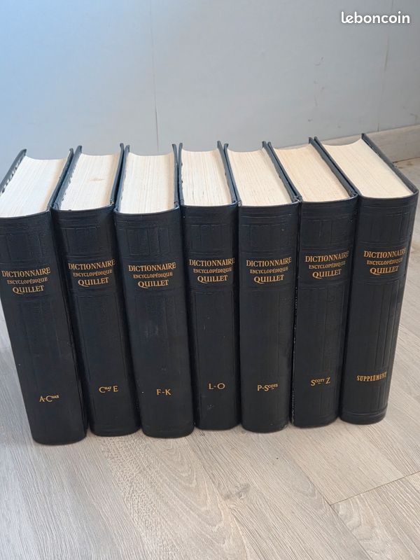 Collection Dictionnaire encyclopédique Quillet de 1965 (image 1)