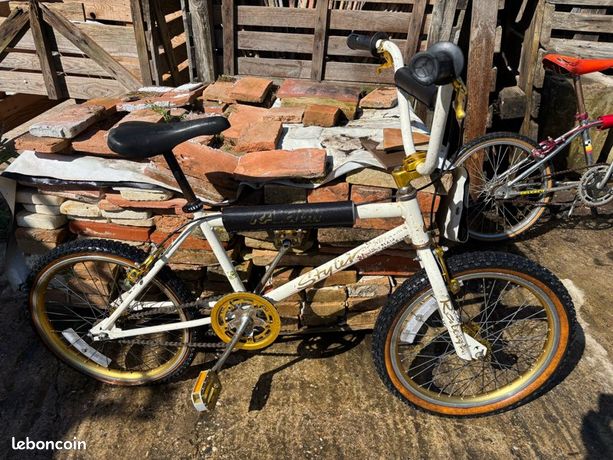 Ancien Boîtier De Câble De Frein BMX Vintage Bleu - École Rouleau Japon