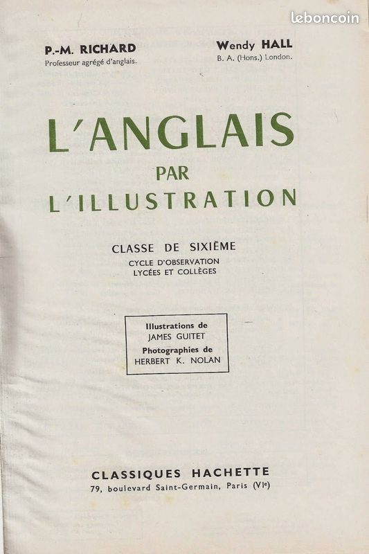 L'anglais par l'illustration 6e sixième nouvelle édition simplifiée (image 2)