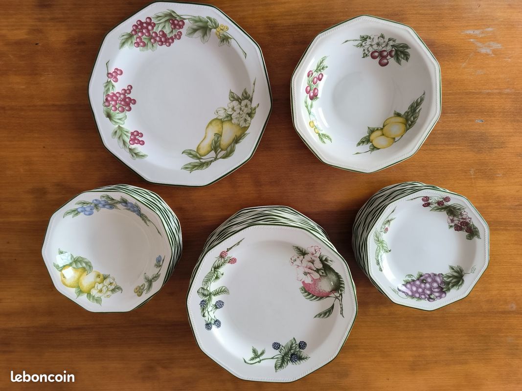 Service assiettes / plats Churchill (collection Victorian Orchard) (image 1)