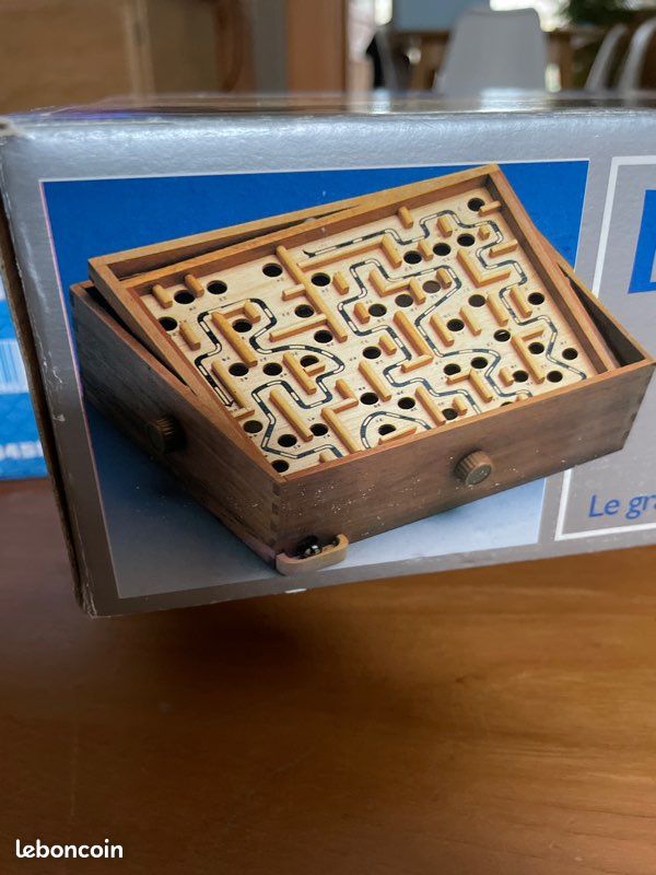 Labyrinthe Schmidt en bois vintage (image 3)