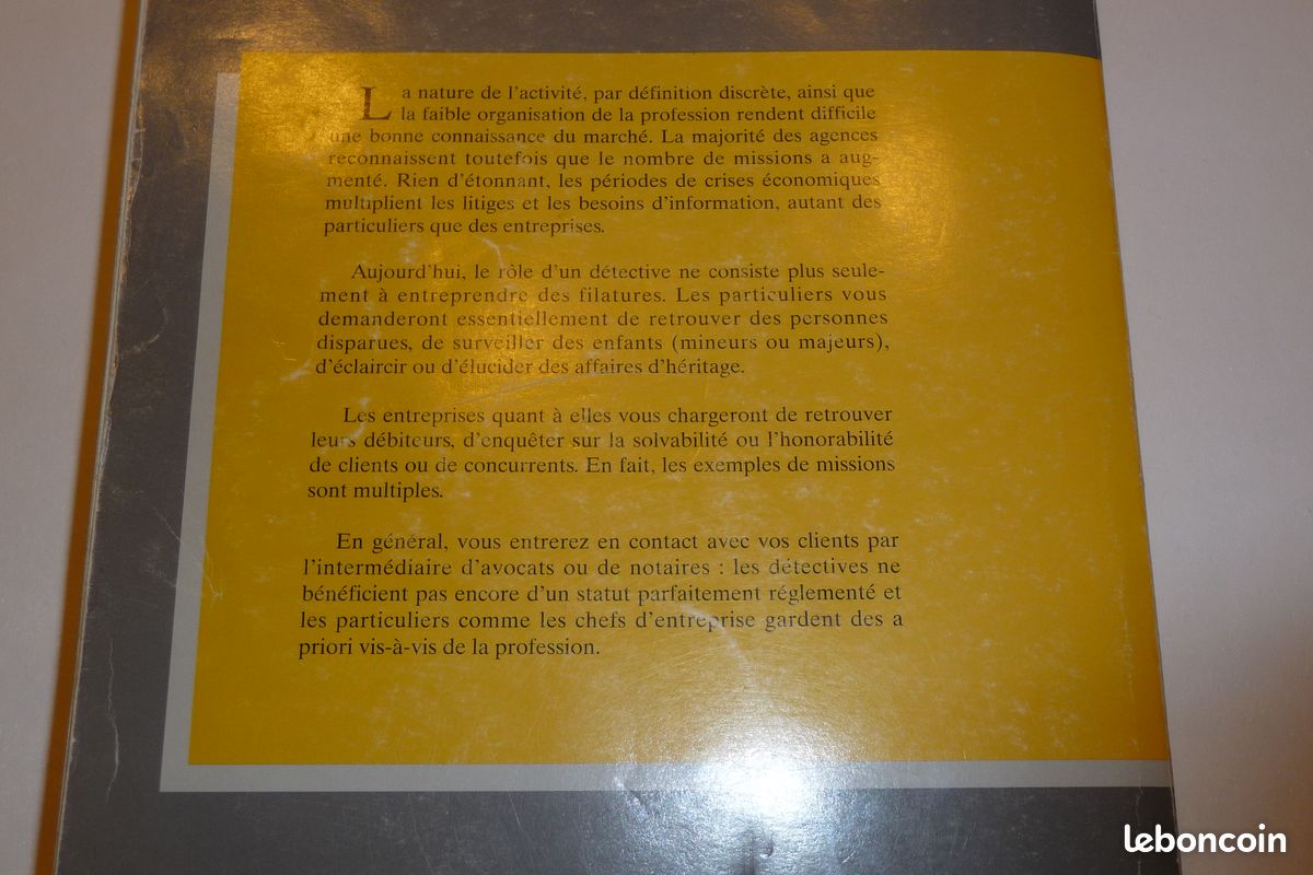 Lot de 2 livres sur les Détectives privés (image 2)