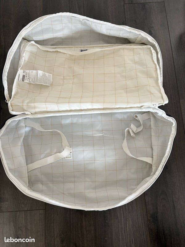 Sac de voyage week-end vert IKEA (image 3)