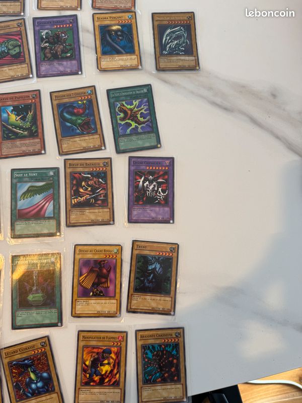 Lot 97 cartes Yu-Gi-Oh françaises 1ère édition — dont Dragon Blanc, Sœurs de Harpie, Monster Reborn (image 14)