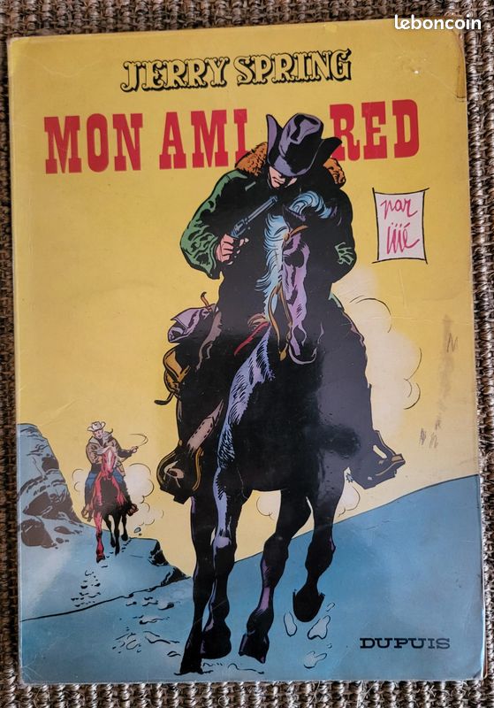 BD Brochée JERRY SPRING N°15 "Mon Ami Red" EO1965 (image 1)
