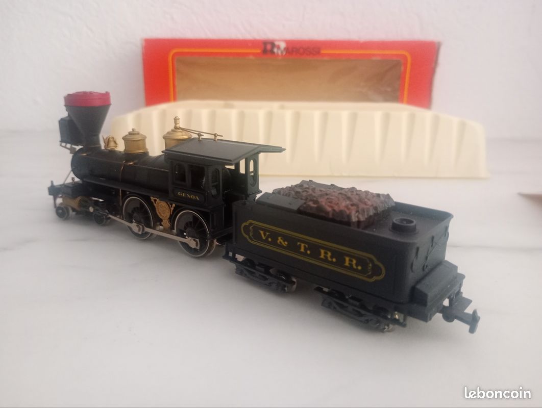 Locomotive Rivarossi Norfolk And Western 2197 - Jouet Ancien Miniature, Italie