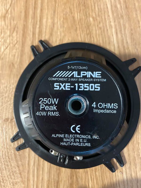 Alpine Auto Lautsprecher System 13cm 40W SXE-1350S