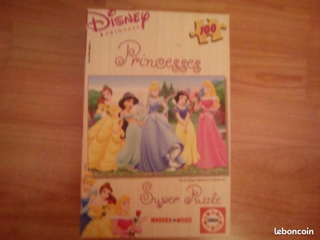 Puzzle princesses 100 pieces (image 1)