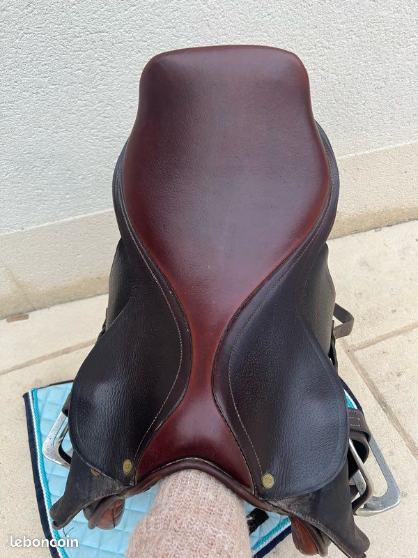 Selle Freemax Sans Arçon - 30,5 Cm à 45,7 Cm - Microfibre Confort Pour Cheval Et Cavalier