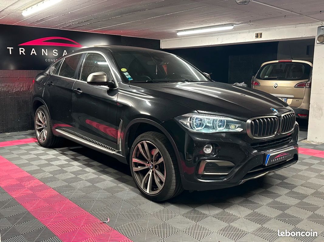 BMW X6 F16 xDrive40d 313 ch M Sport A | TOIT OUVRANT | HK | SIEGES ELECTRIQUES CHAUFFANTS 26880 (image 5)