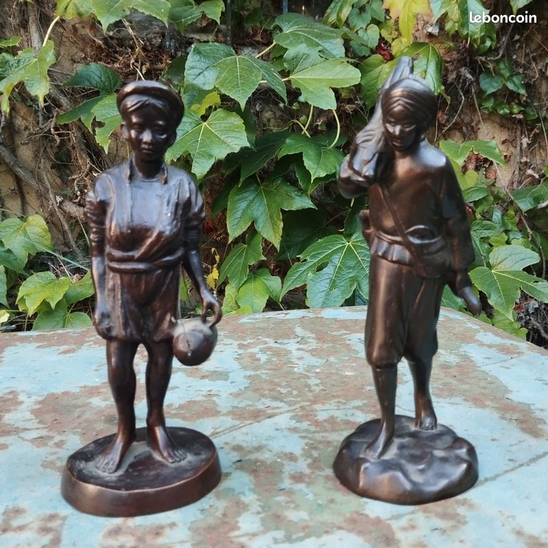 2 bronzes Vietnam Indochine Tonkin (image 1)